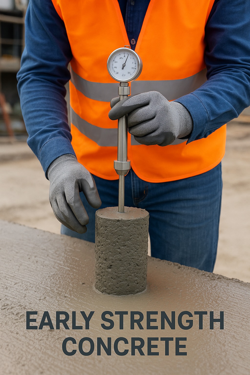 Early Strength Concrete Cube Test